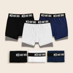 Men Boxers Pack of 3 (Black, White, Navy)