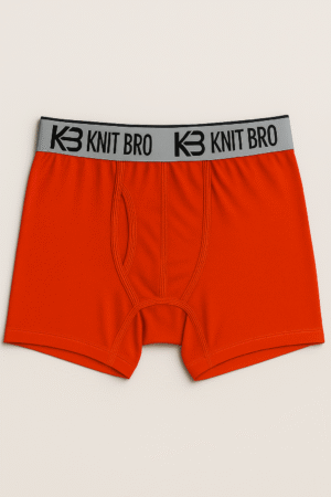 Men Boxer Blazing Orange Color