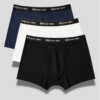 pack of 3 black,nay, white Men Boxers Pack of 3 (Black, White, Navy)