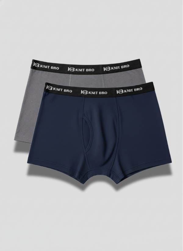 Men Underwear Pack of 2 Grey and Navy Men Underwear Pack of 2 Grey and Navy