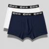 Men Boxer Shorts White-Navy Men Boxer Shorts White-Navy