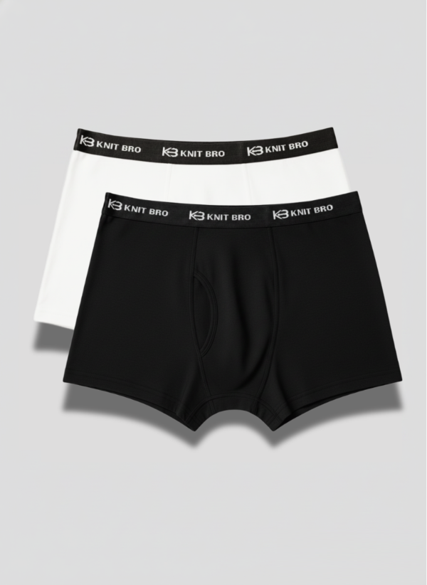 White-Black Men Underwear Pack of 2