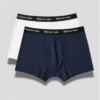 White-Nevy Men Underwear Pack of 2 (White, Navy)