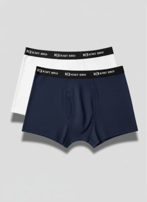 Men Underwear Pack of 2 (White, Navy)