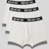 Men boxers white color pack of 3 Men Boxers White Color Pack of 3